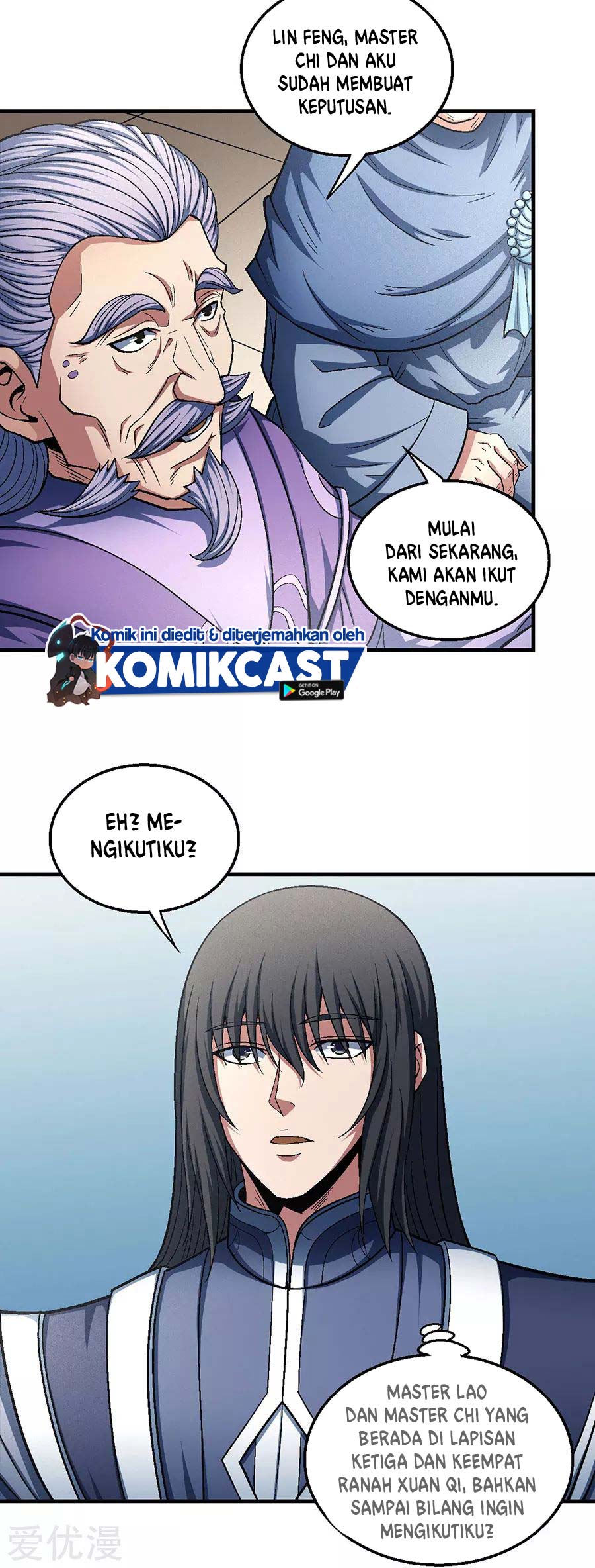 God of Martial Arts Chapter 402 Bahasa Indonesia